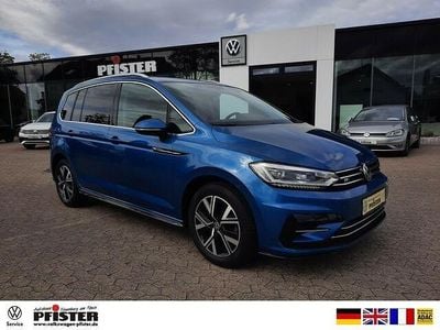 Gebraucht VW Touran Highline 150 PS (110 kW) 2021 Blau Van / Kleinbus