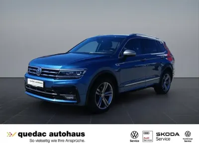 Gebraucht VW Tiguan Allspace R-line 190 PS (139 kW) 2021 Blue silk metallic (metallic) SUV