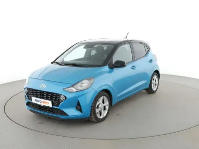 Gebraucht Hyundai i10 Intro Edition 84 PS (61 kW) 2020 Blau Kleinwagen