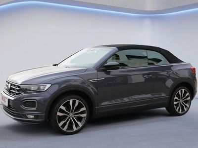 Gebraucht VW T-Roc Cabriolet R-line 150 PS (110 kW) 2020 Grau Cabrio
