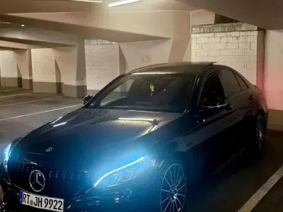 Brugt Mercedes C400 333 HK (244 kW) 2015 Sort Sedan