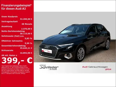 Gebraucht Audi A3 Sport 150 PS (110 kW) 2023 Schwarz Limousine