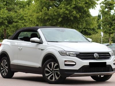 Gebraucht VW T-Roc Cabriolet Active 110 PS (80 kW) 2021 Weiß Cabrio