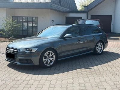 Occasion Audi A6 S-Line 245 PK (180 kW) 2015 Grijs Stationwagen