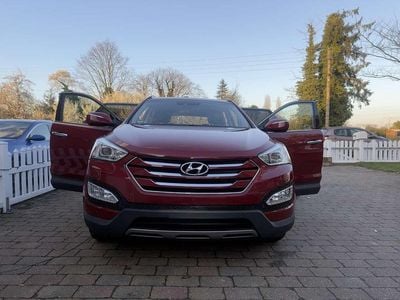 Gebraucht Hyundai Santa Fe Premium 197 PS (144 kW) 2013 Rot SUV