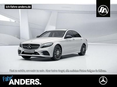 Gebraucht Mercedes C200 AMG 184 PS (135 kW) 2020 Polarweiss Limousine