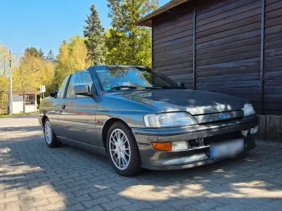 Brugt Ford Escort Cabriolet 131 HK (96 kW) 1992 Grå Cabriolet