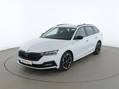 Gebraucht Skoda Octavia SportLine 190 PS (139 kW) 2024 Weiß Kombi