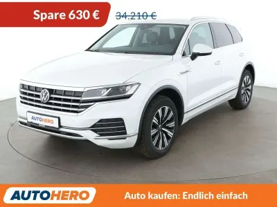 Gebraucht VW Touareg Elegance 231 PS (169 kW) 2020 Pure white SUV