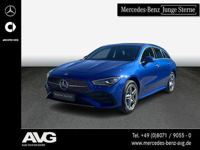 Gebraucht Mercedes CLA250e Shooting Brake Advanced Plus 218 PS (160 kW) 2025 Blau Kombi