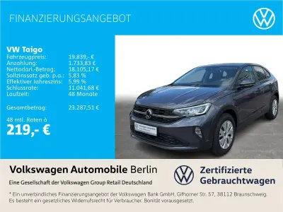 Neu VW Taigo Trendline 95 PS (69 kW) 2026 Grau SUV