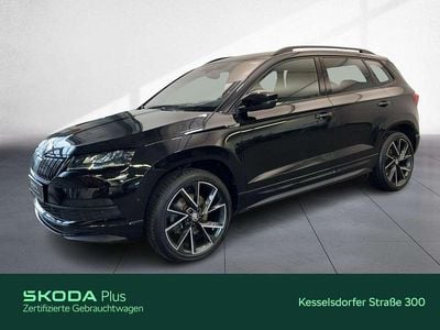 Gebraucht Skoda Karoq SportLine 190 PS (139 kW) 2022 1z schwarzmagic perleffekt SUV
