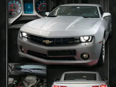Gebraucht Chevrolet Camaro 300 PS (220 kW) 2009 Silber Coupé