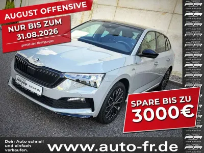 Gebraucht Skoda Scala Monte Carlo 150 PS (110 kW) 2023 Stahlgrau Kleinwagen