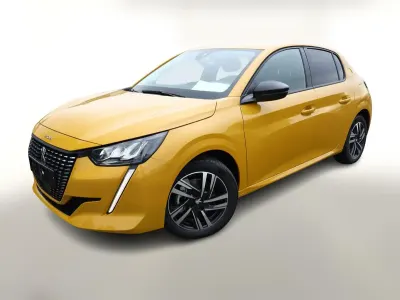 Neu Peugeot e-208 Allure 100 kW (136 PS) 2025 Gelb metallic Kleinwagen