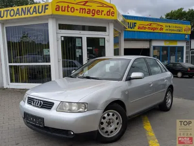 Gebraucht Audi A3 Attraction 101 PS (74 kW) 2002 Silber Kleinwagen