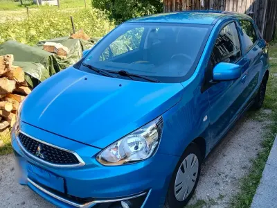 Gebraucht Mitsubishi Space Star 70 PS (51 kW) 2020 Blau Kleinwagen