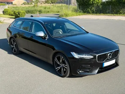 Gebraucht Volvo V90 R-Design 235 PS (172 kW) 2017 Schwarz Kombi