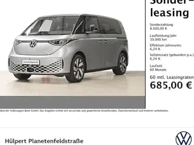 Neu VW ID. Buzz Pro 210 kW (286 PS) 2026 Monosilber metallic Van / Kleinbus