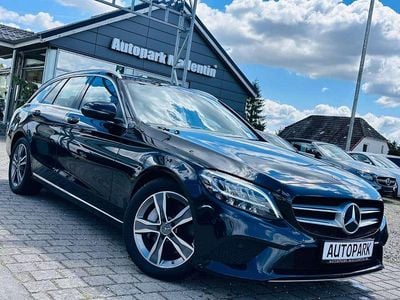 Usata Mercedes C300 Avantgarde 245 CV (180 kW) 2019 Nero Station wagon