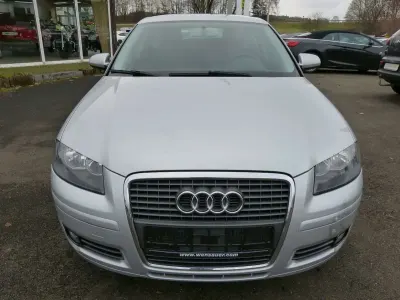Gebraucht Audi A3 Attraction 140 PS (102 kW) 2008 Grau Kleinwagen