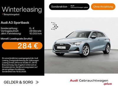 Pfeilgrau perleffekt Gebraucht 2025 Audi A3 Advanced Limousine | 31.880 € (Superpreis)