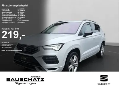 Gebraucht Seat Ateca FR 150 PS (110 kW) 2022 Nevada weiss SUV