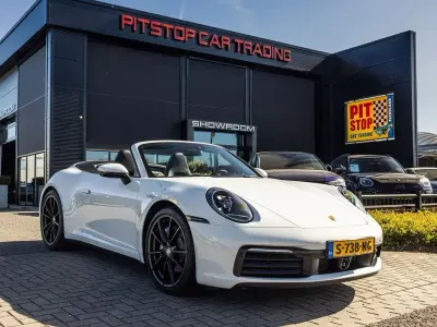 Occasion Porsche 911 Carrera Cabriolet 385 PK (283 kW) 2021 Wit Cabriolet