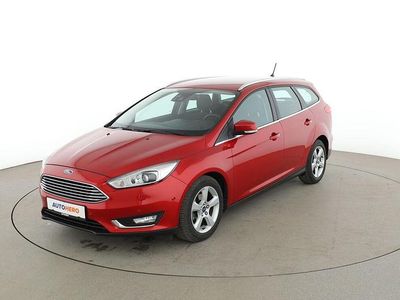 Usata Ford Focus Titanium 125 CV (91 kW) 2018 Rosso Station wagon