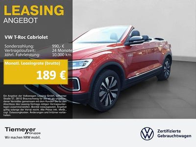 Second-hand VW T-Roc Cabriolet Goal 116 CP (85 kW) 2025 Roșu Cabrio