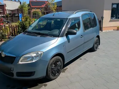 Gebraucht Skoda Roomster 70 PS (51 kW) 2007 Blau Van / Kleinbus