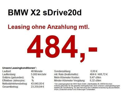 Usata BMW X2 M Sport 150 CV (110 kW) 2025 Nero SUV