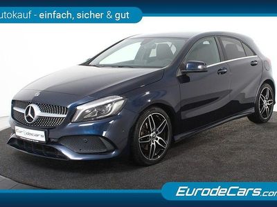 Gebraucht Mercedes A180 AMG line 122 PS (89 kW) 2018 Blau Limousine