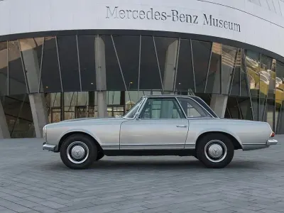 Gebraucht Mercedes SL280 150 PS (110 kW) 1965 Silber Cabrio