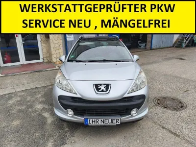 Gebraucht Peugeot 207 90 PS (66 kW) 2010 Silber Kombi
