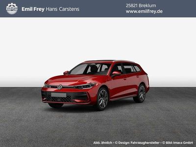 Usata VW Passat Elegance 150 CV (110 kW) 2025 Rosso Station wagon