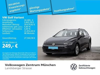 Gebraucht VW Golf VIII Life 116 PS (85 kW) 2022 Grau Kombi
