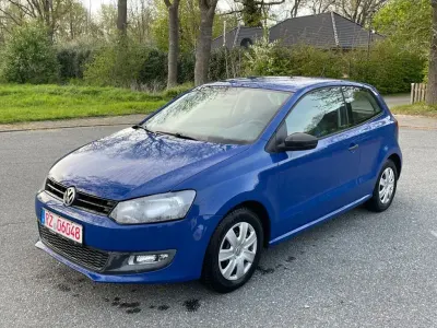 Gebraucht VW Polo Trendline 75 PS (55 kW) 2010 Blau Kleinwagen