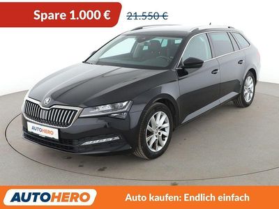Usata Skoda Superb Ambition 150 CV (110 kW) 2020 Nero Station wagon
