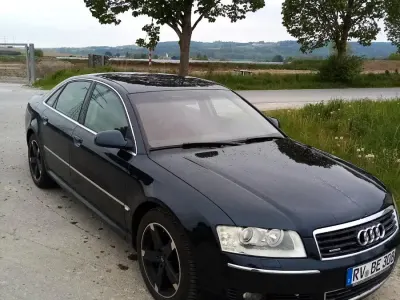 Brugt Audi A8 280 HK (205 kW) 2003 Blå Sedan