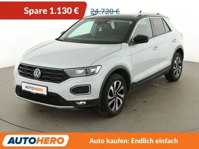 Gebraucht VW T-Roc Active 150 PS (110 kW) 2021 Weiß SUV