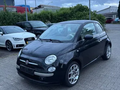 Używany Fiat 500 Lounge 69 KM (50 kW) 2014 Czarny Hatchback