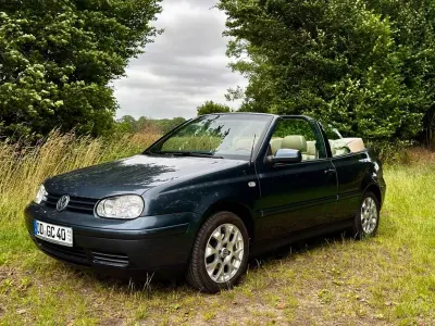 Gebraucht VW Golf Highline 116 PS (85 kW) 2001 Blau Cabrio