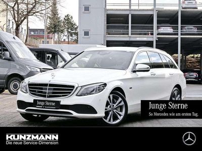 Gebraucht Mercedes C300e 306 PS (225 kW) 2021 Unilack polarweiß Kombi