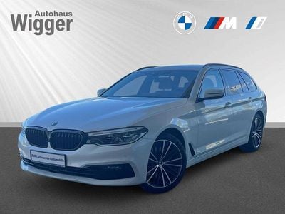 Gebraucht BMW 530 Sport Line 265 PS (194 kW) 2020 Weiss Kombi