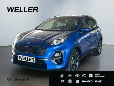 Gebraucht Kia Sportage Spirit 136 PS (100 kW) 2019 B3l) blue flame (blau SUV