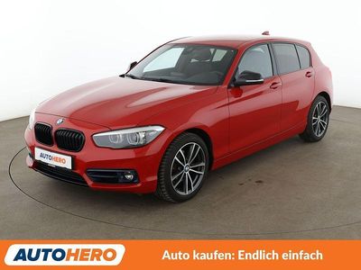 Gebraucht BMW 120 Sport Line 184 PS (135 kW) 2018 Rot Kleinwagen