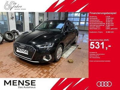 Gebraucht Audi A3 Advanced Plus 200 PS (147 kW) 2023 Brillantschwarz Limousine