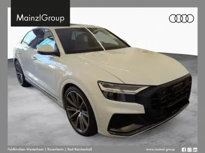 Gebraucht Audi SQ8 Ambiente 507 PS (372 kW) 2021 Gletscherweiß metallic SUV