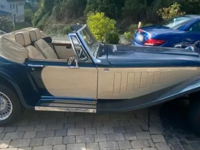 Gebraucht Panther Kallista 150 PS (110 kW) 1989 Blau Cabrio